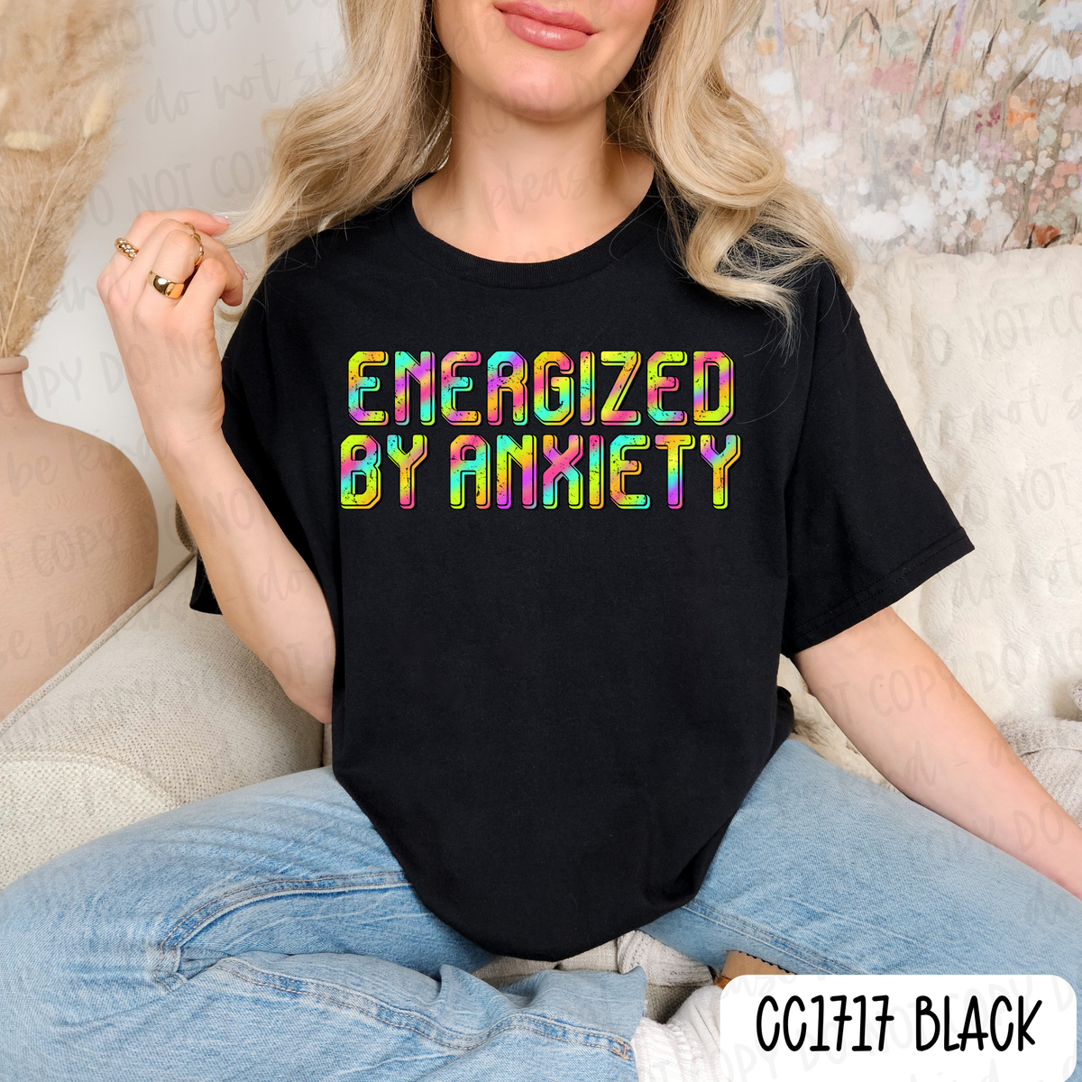 Energized By Anxiety Tee
