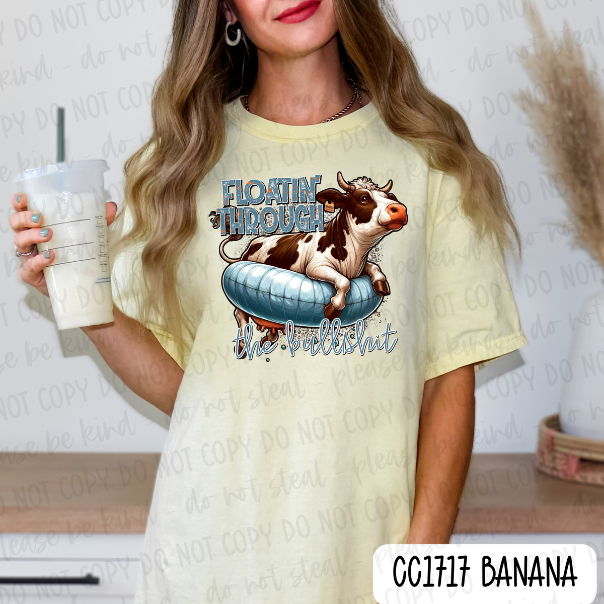 Floatin' Through The Bullshit Tee