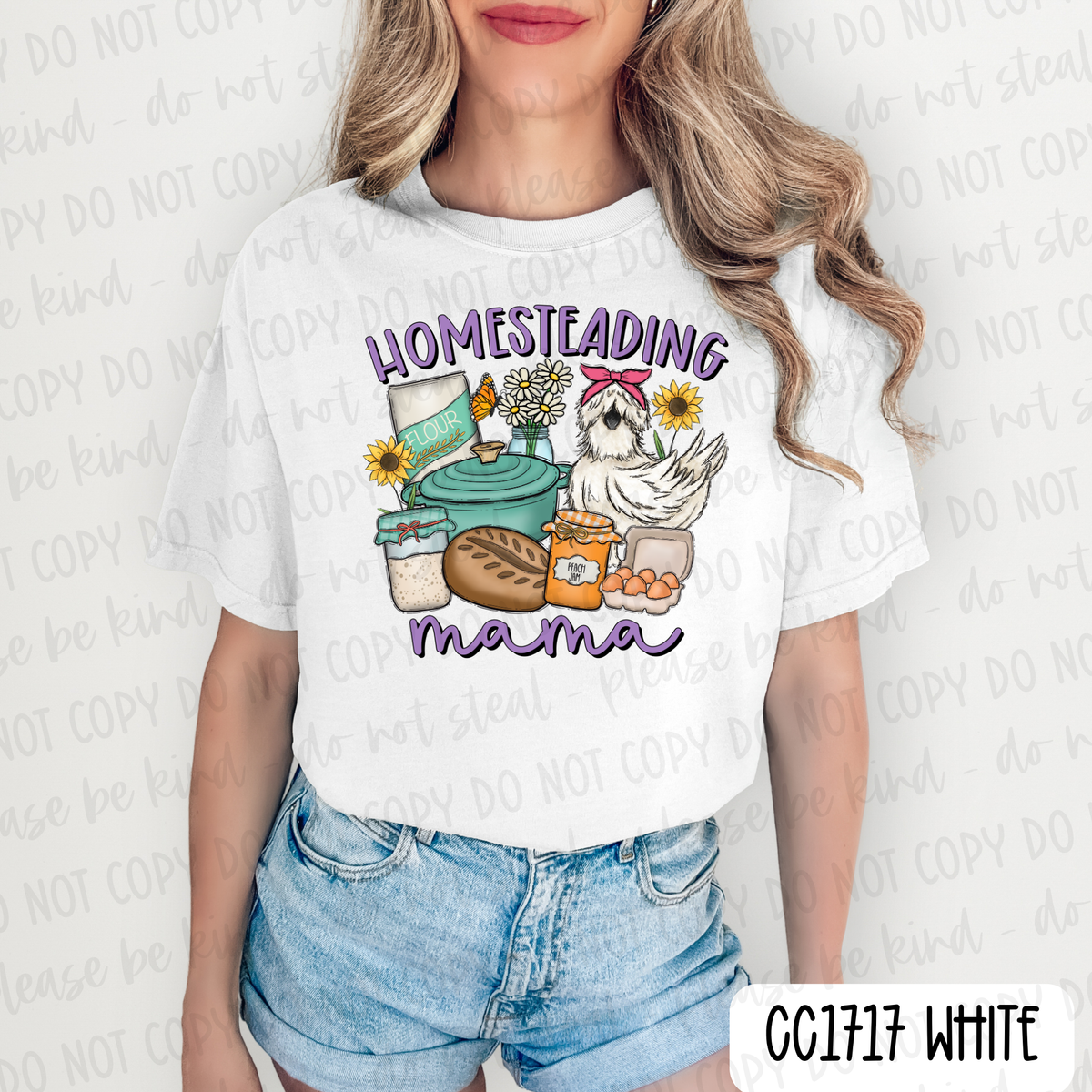 Homesteading Mama Tee