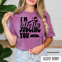 I'm Silently Judging You Tee