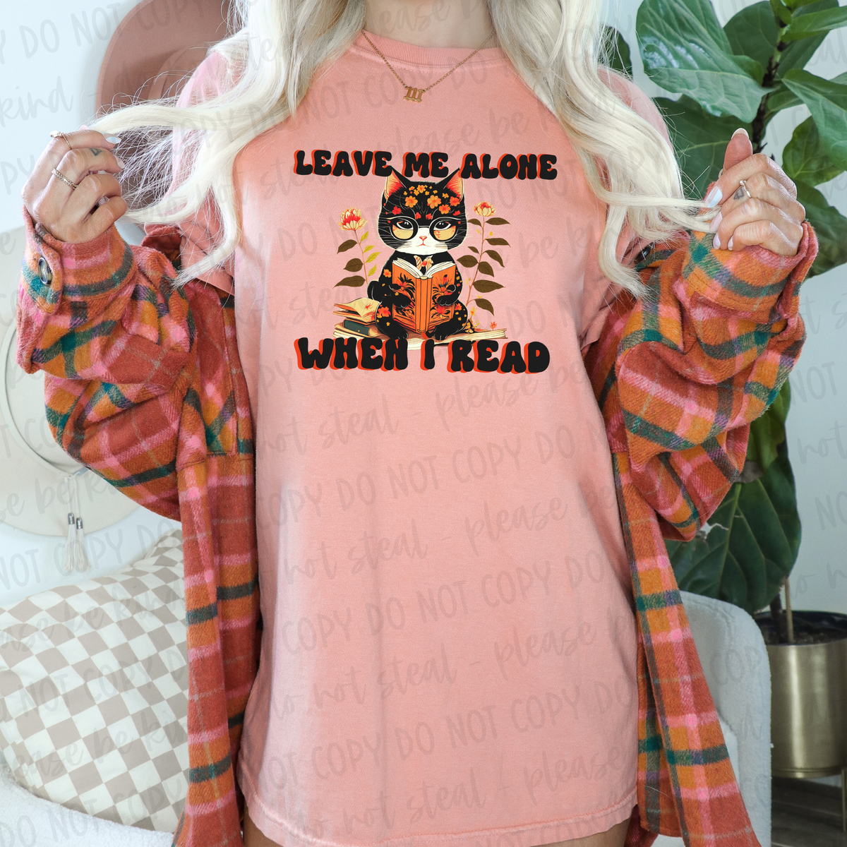 DTF Transfer Leave Me Alone (3-5 Business Day TAT)