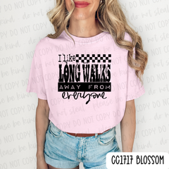 Long Walks Away From Everyone Tee