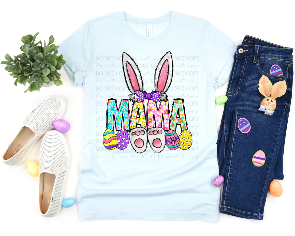 DTF Transfer Mama Bunny (3-5 Business Day TAT)