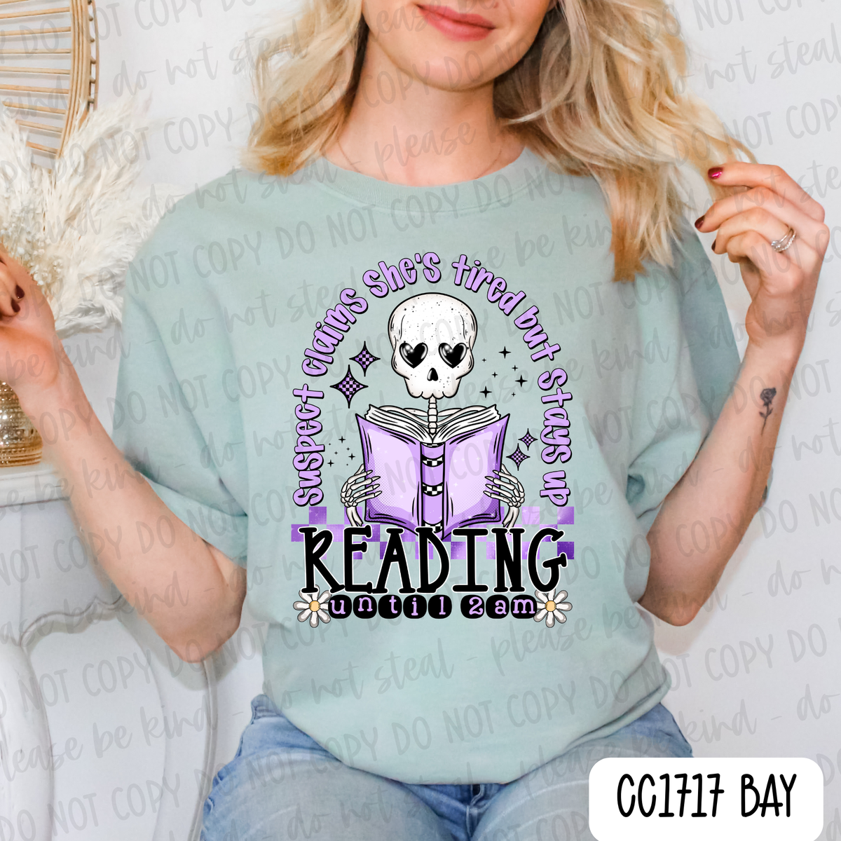 Reading Until 2AM Tee