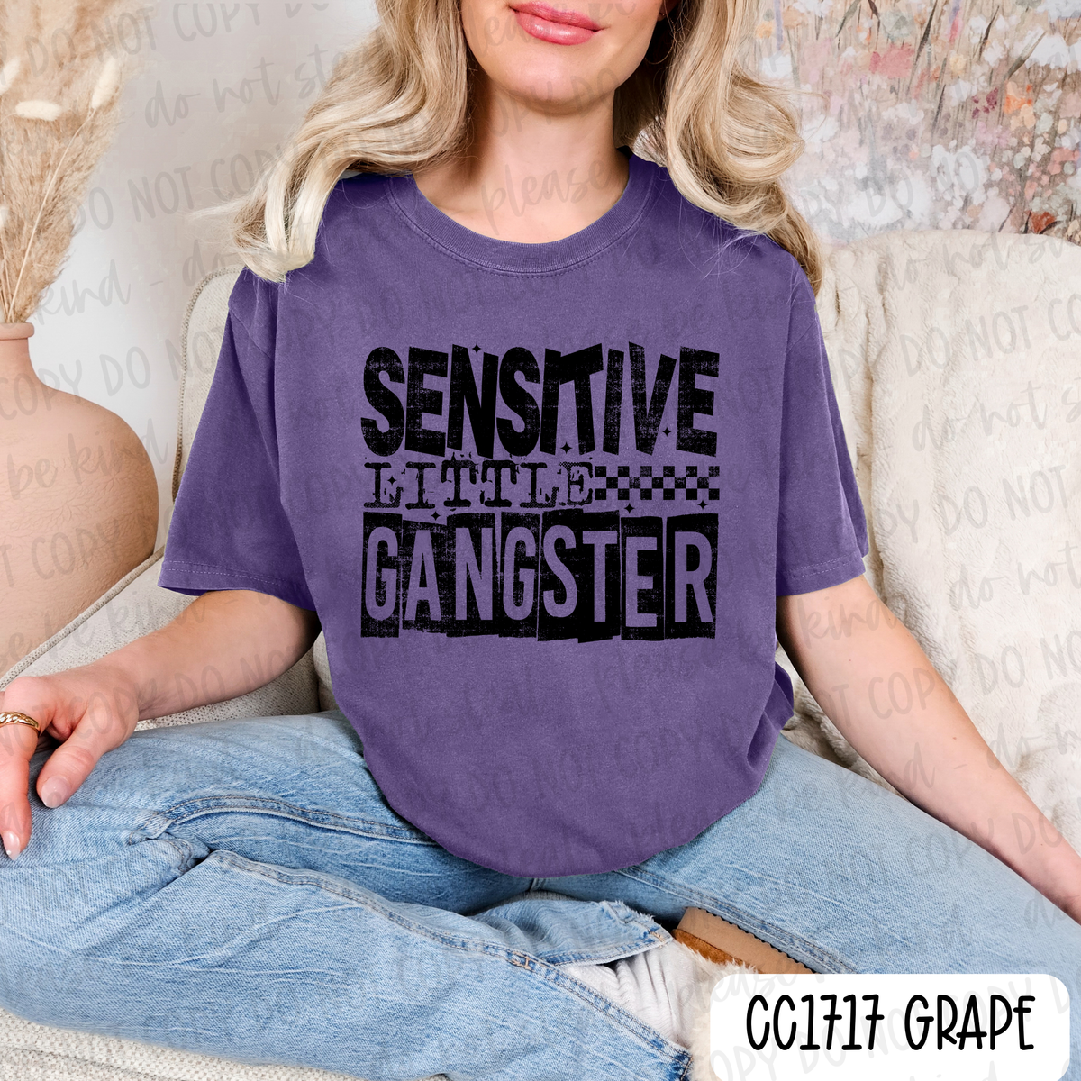 Sensitive Little Gangster Tee