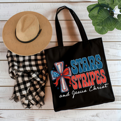 DTF Transfer Stars Stripes & Jesus Christ (3-5 Business Day TAT)
