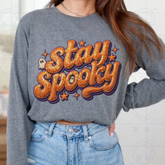 Stay Spooky Sequin Tee