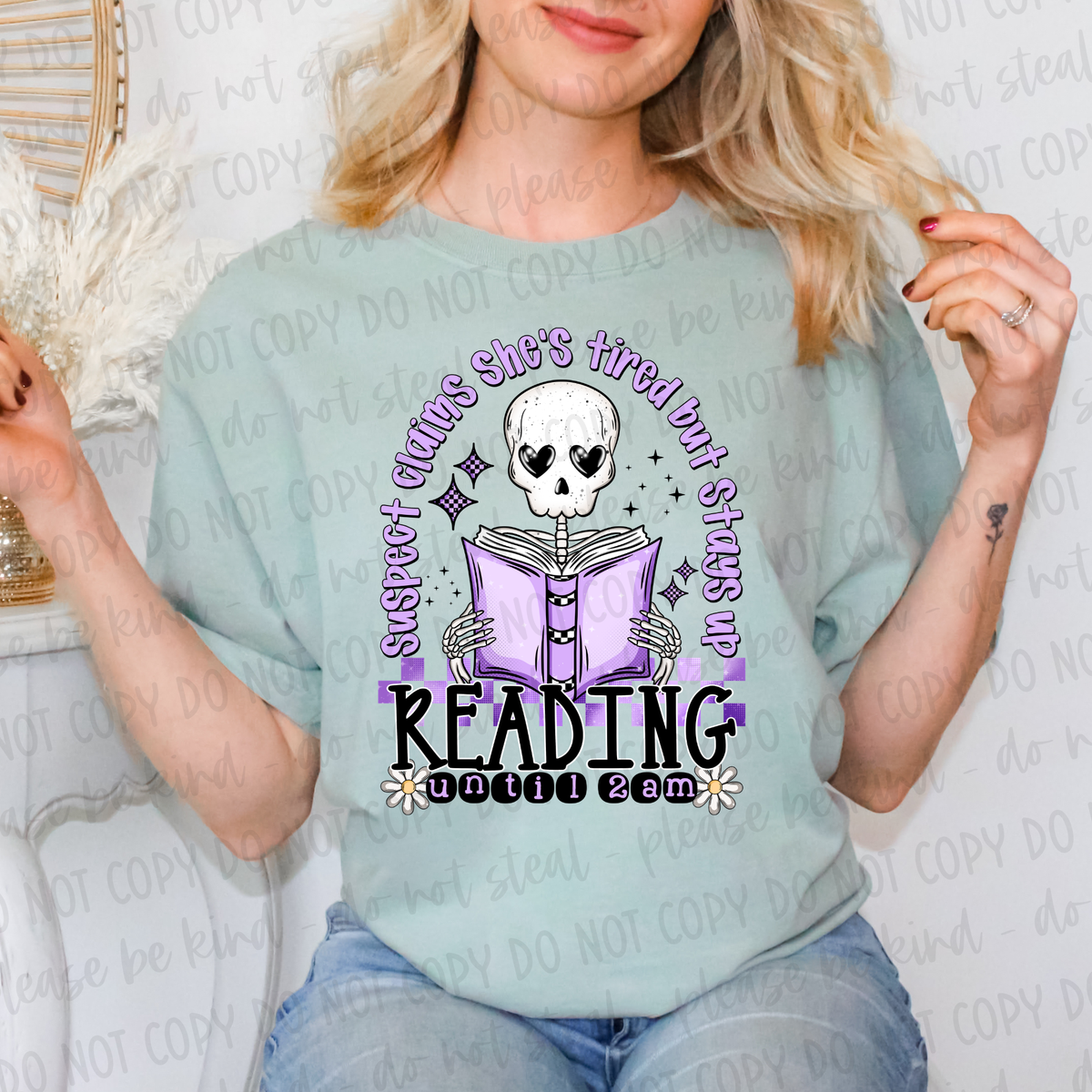 DTF Transfer Reading Until 2AM (3-5 Business Day TAT)