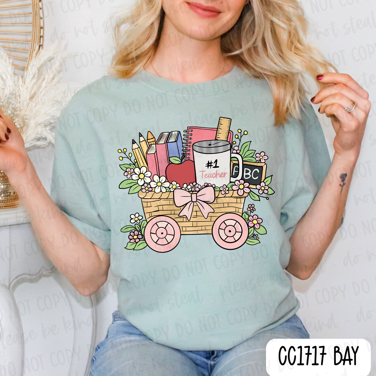 Teacher Wagon Tee
