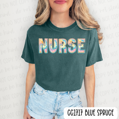 Tie Dye Nurse Tee